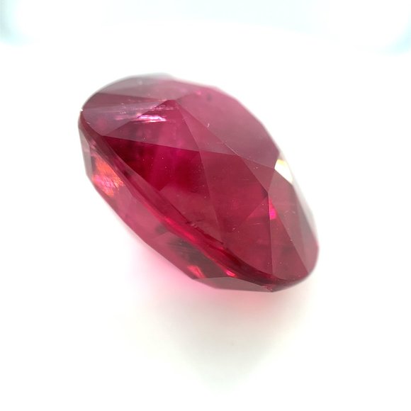GIA Certified Rubellite Heart 36.63ct - Picture 4 of 8